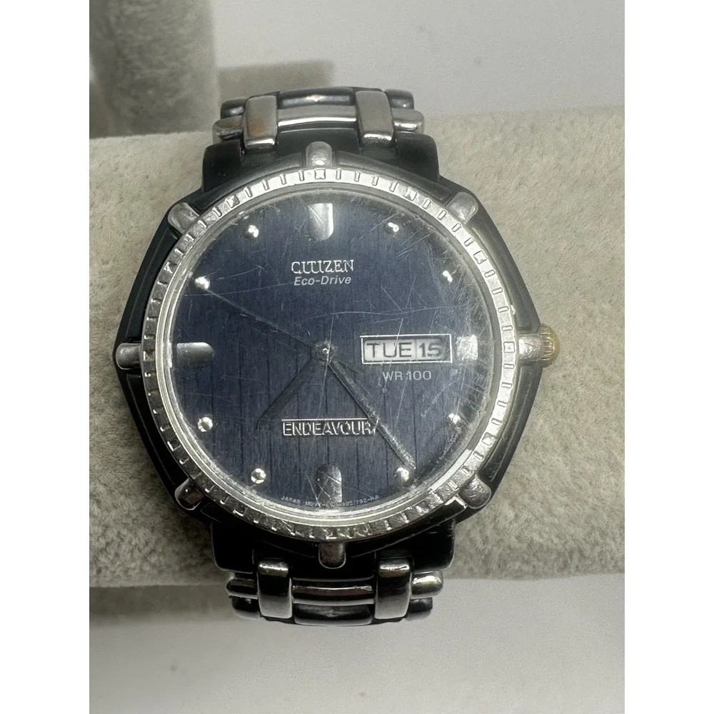Scratched Citizen E101-S030510 Endeavour Eco-Drive J-Class Works 36MM 7.5